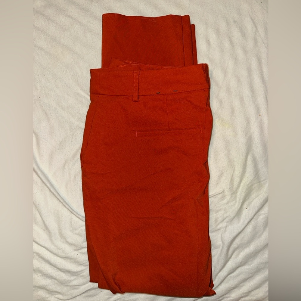 Women’s Dress Pants- Business Casual Work pants- Size 10, Burnt Orange Color